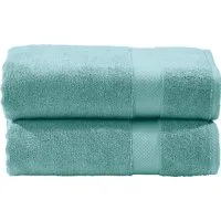 done.® Badetücher Deluxe, Zwirnfrottee (2-St), 2-tlg., Uni Farben, aus hochwertigem Zwirnfrottier