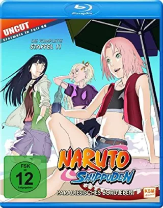 Naruto Shippuden - Paradiesisches Bordleben (Staffel 11: Folge 443-462 UNCUT) [Blu-ray]