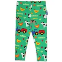 Toby Tiger Leggings Leggings Hillside mit Bauernhof Print
