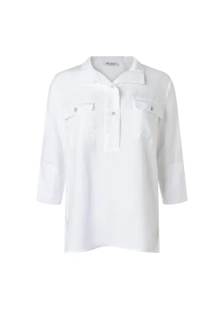 MAERZ Muenchen - Bluse 3/4 Arm pure white