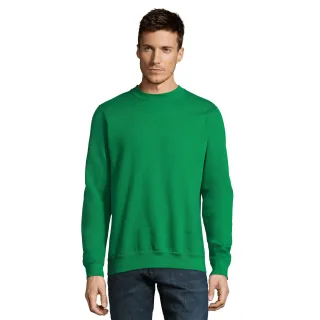 SOLS - "New Supreme" Sweatshirt für Herren/Damen Unisex (Irisches Grün)