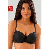 LASCANA Schalen-BH mit Bügel und graphischer Spitze, Dessous