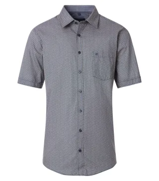 CASAMODA - Freizeithemd Kurzarm orange - Gr. - XL