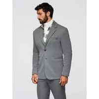 OMBRE Anzugsakko Herren Strickblazer in Slim-Fit-Passform