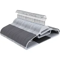 SONGMICS Kleiderbügel aus Kunststoff, rutschfest, (50-tlg), 20er/30er/50er Set, mit 360° drehbarem Haken