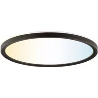 Hanseatic LED Panel DLP220A, CCT - über Fernbedienung, LED fest integriert, warmweiß - kaltweiß, Deckenlampe, Deckenleuchte, dimmbar, CCT über Wandschalter, Backlight