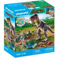 Playmobil® T-Rex-Spurensuche (71524), Dinos Konstruktions-Spielset, (46 St), Made in Europe