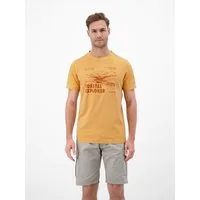 LERROS T-Shirt T-Shirt mit O-Neck und Frontprint