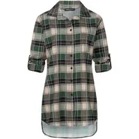 CLOUD 5IVE Klassische Bluse CLOUD 5IVE Turn Up 3/4 Arm Bluse kariert small