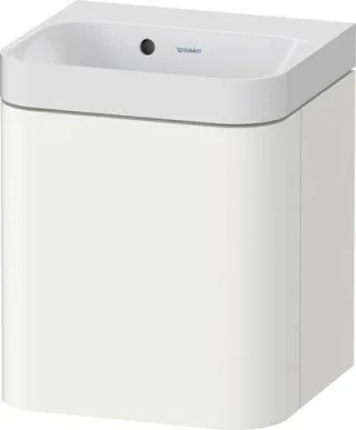 Duravit Happy D.2 Plus c-shaped Set wandhängend Weiß 400x360x480 mm - HP4344N36360000 HP4344N36360000