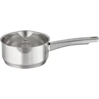 RÖSLE Kasserolle EXPERTISO, Edelstahl 18/10 (1-tlg), Universaltopf mit Innenskalierung, Ø 16 cm, Induktion