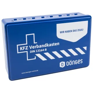 Dönges KFZ-Verbandkasten DIN 13164-B , Abmessung:255 x 166 x 80mm
