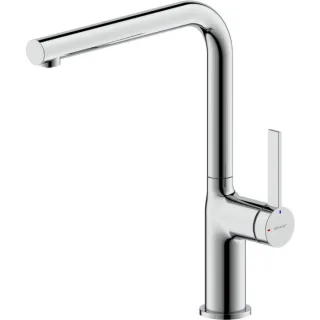 Bravat Torino Küchenarmatur 3521382 Niederdruck, chrom