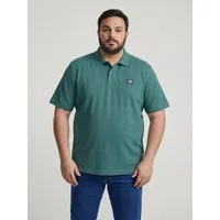 LERROS Poloshirt Poloshirt mit Waffelstruktur, grosse Größen