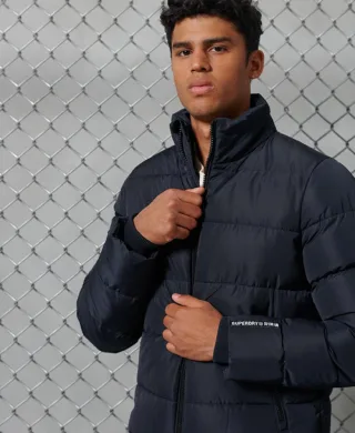 Superdry Herren Track Sport-Doudoune