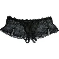 petite fleur gold Stringpanty-Ouvert aus Vollspitze