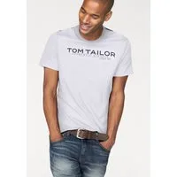 TOM TAILOR Rundhalsshirt mit Logoprint