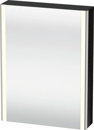 Duravit XSquare Spiegelschrank Schwarz 600x155x800 mm - XS7111L40400000 XS7111L40400000