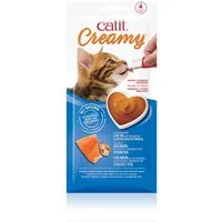 Catit Creamy Lachs & Garnelen 4er-Pack, für: Katze