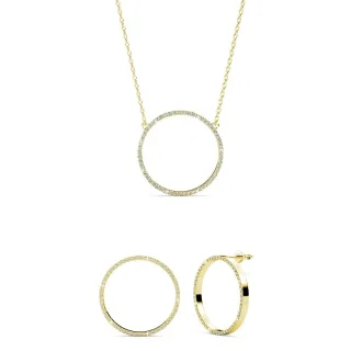 Olina Sets - Gold und Kristall