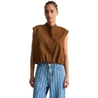 Marc O'Polo DENIM Blusentop aus Papertouch-Popeline