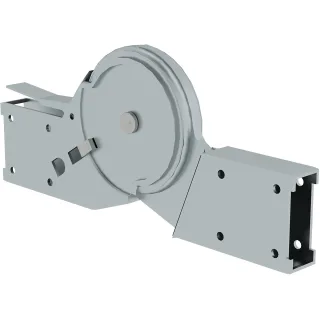 Munk Automatik-Stahlscharnier für Gerüst-Klapprahmen - 019477