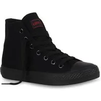 VAN HILL 94589 Sneaker Damen High Top Sneaker Sportschuhe Kult Schnürer Turnschuhe