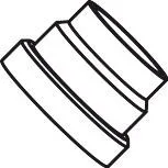 Hansgrohe Toleranzausgleich 2-Griff Armatur , 97562000 97562000
