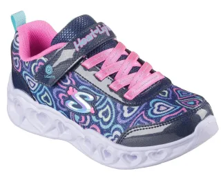 Skechers Sneaker "HEART LIGHTS" Blinkschuh mit Herz-Laufsohle, Größenschablone zum Download