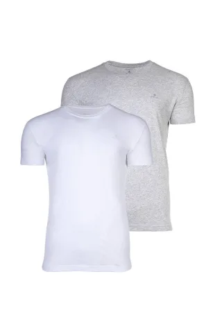 Gant 2er-Pack Herren Rundhals-T-Shirt