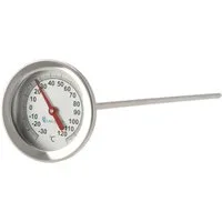 Lantelme Kompostbeschleuniger 120°C Kompostthermometer 30cm Sonde Kompostierung Garten Thermometer 30cm, (1-St., 8208), Material Edelstahl, für Messung der Temperatur beim Kompostieren