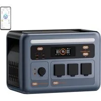 OSCAL Stromerzeuger 1800SE Tragbare Powerstation,1024Wh LiFePO4-Akku,1800W Solargenerator, 1,8 in kW, (1-tlg), Notstromversorgung für Camping, Wohnmobil und zu Hause