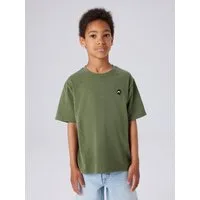 Name It Kurzarmshirt NKMVIMO SS NREG TOP NOOS Baumwollmischung, Jersey