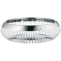 WMF Obstschale Living Lounge Korb, 24 cm, Cromargan® Edelstahl rostfrei 18/10, (1x Obstkorb (24 cm, Höhe 8,5 cm), 1-tlg)