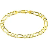 Bruno Banani Armband Schmuck Geschenk Silber 925 Armschmuck Armkette Figarokette