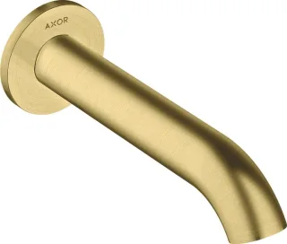 Hansgrohe Wanneneinlauf Axor Uno gebogen Brushed Brass 38411950