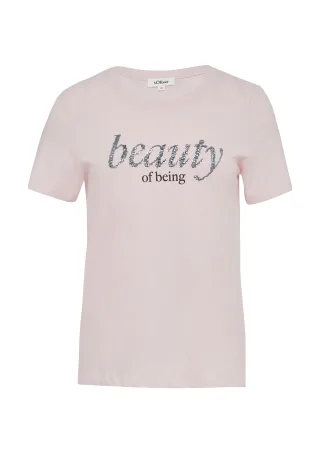 s.Oliver - T-Shirt pink - Gr. - 40