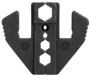 KS Tools Paar Crimp-Einsätze für Koaxstecker, Ø 6,50 - 5,41 - 1,72 mm - 115.1419