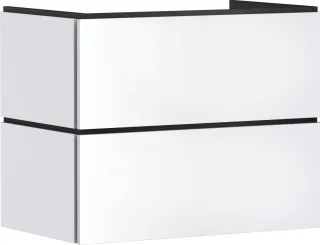 Hansgrohe Waschtischunterschrank Xilesa E 780x470mm 2 Schubkästen f.Waschtisch mattweiss, 54260700 54260700