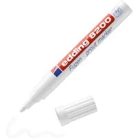 edding Marker Fugenmarker 8200 für Sanitärfugen in Weiß 2 bis 4 mm, wasserfest lichtbeständig schnell trocknend