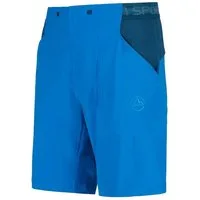 La Sportiva Trekkinghose Wanderhose Guard Short (elastischer Bund mit Kordelzug) kurz blau