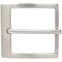 BELTINGER Gürtelschnalle aus massivem Edelstahl 4,0 cm - Buckle Gürtelschließe 40mm Edel-Stahl (1-St)