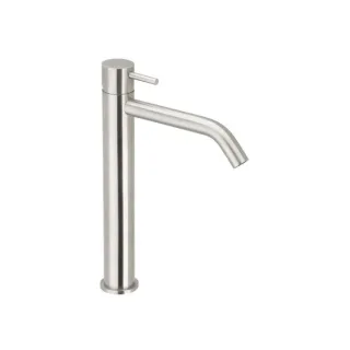 Herzbach Deep IX Fertigmontageset 28.203757.1.09 Unterputz, Waschtischarmatur, Auslauf 240 mm, Edelstahl gebürstet