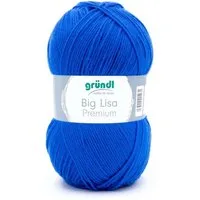 Gründl Big Lisa Premium Häkelwolle, Strickgarn, 250g Häkelwolle, 665,00 m (Wolle zum Stricken und Häkeln, Strickgarn, Handstrickgarn, Strickwolle), Großknäuel