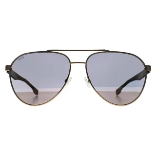 Hugo Boss Aviator Herren Gold Schwarz Gold Spiegel BOSS 1485/S