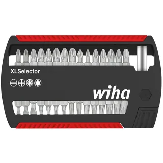 Wiha Bit Set XLSelector Standard 25 mm gemischt 31-teilges Set 1/4 zoll C6,3 - 5 Stück - 29417