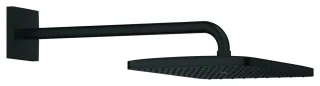 GROHE KopfbrauseSet Euphoria 350x230 135488, 1 Strahl 7,6l/min Brausearm matt black, 1354882430 1354882430