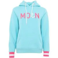 Zwillingsherz Hoodie "Rahel" Fronttaschen, innen mit Fleece, Kontrastbündchen