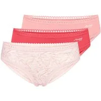 sloggi Hipster 3er Pack GO Crush (Spar-Set, 3-St) Hipster - Baumwolle - Atmungsaktiv - Komfortabel und atmungsaktiv