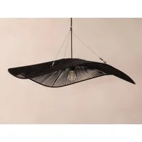 Micadoni Pendelleuchte Palmier, Loft-Style, offene Bauweise, dekoratives Leuchtmittel sichtbar